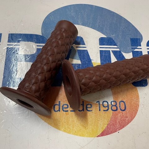 Par de punhos Losangos Castanhos